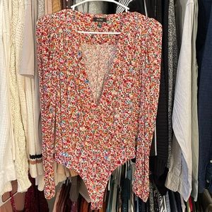 AFRM ditsy floral bodysuit - XS!